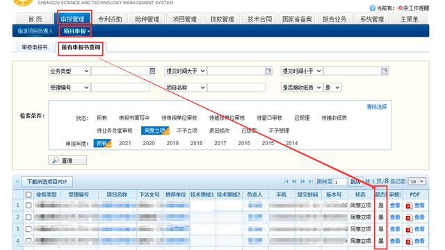 022年成都市第一批市級財政科技計劃項目申報書提交及合同書開始填報！"