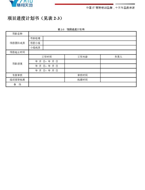 項目進度計劃檢查方法與項目進度管理相關(guān)模版表單（干貨+資料）