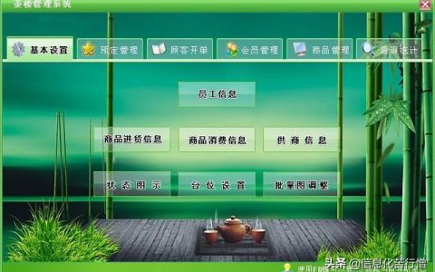 茶樓信息化管理系統(tǒng)軟件開發(fā)設(shè)計(jì)解決方案（智能茶樓管理系統(tǒng)）