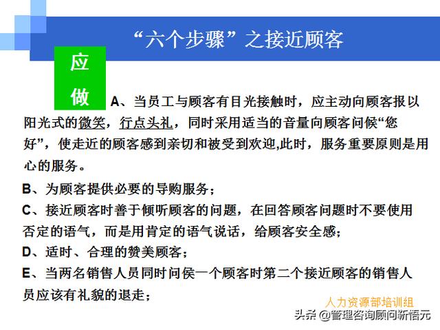 門店員工銷售服務(wù)流程規(guī)范，三個(gè)統(tǒng)一、六個(gè)步驟（門店服務(wù)的六個(gè)要步驟）