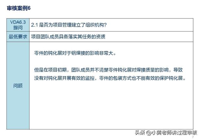 VDA6.3提問(wèn)P2.1解析：項(xiàng)目組織機(jī)構(gòu)的常見(jiàn)問(wèn)題