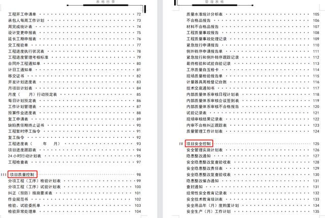 78頁工程項目管理表格，word版直接套用，讓你輕松搞定項目管理（工程項目管理通用表格）"