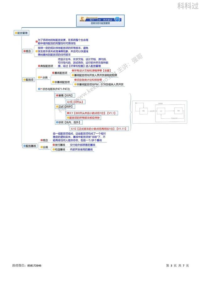 信息系統(tǒng)項目管理師核心考點（五十四）配置項分類、狀態(tài)與版本