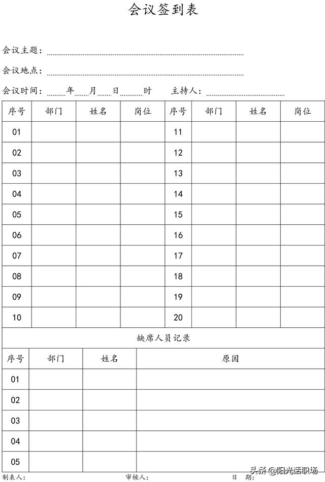 資深行政部總監(jiān)教你做會議管理：如何組織管理一場高效的會議？